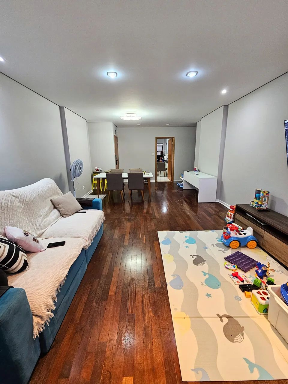 150M² COM 3 DORMS (2 SUITES) + DEPEND. DE SERVIÇO COMPLETOA + HOME OFFICE! COM 2 VAGAS PAR - Foto 4