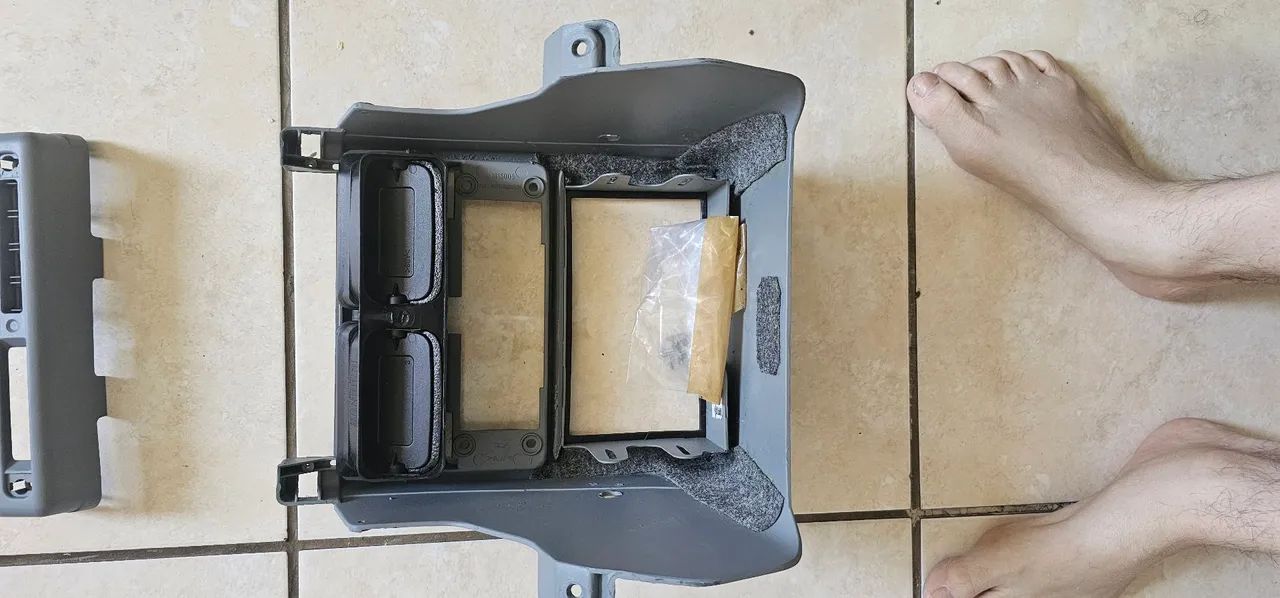 Painel central para uno mille para multimídia 2 din. - Foto 2