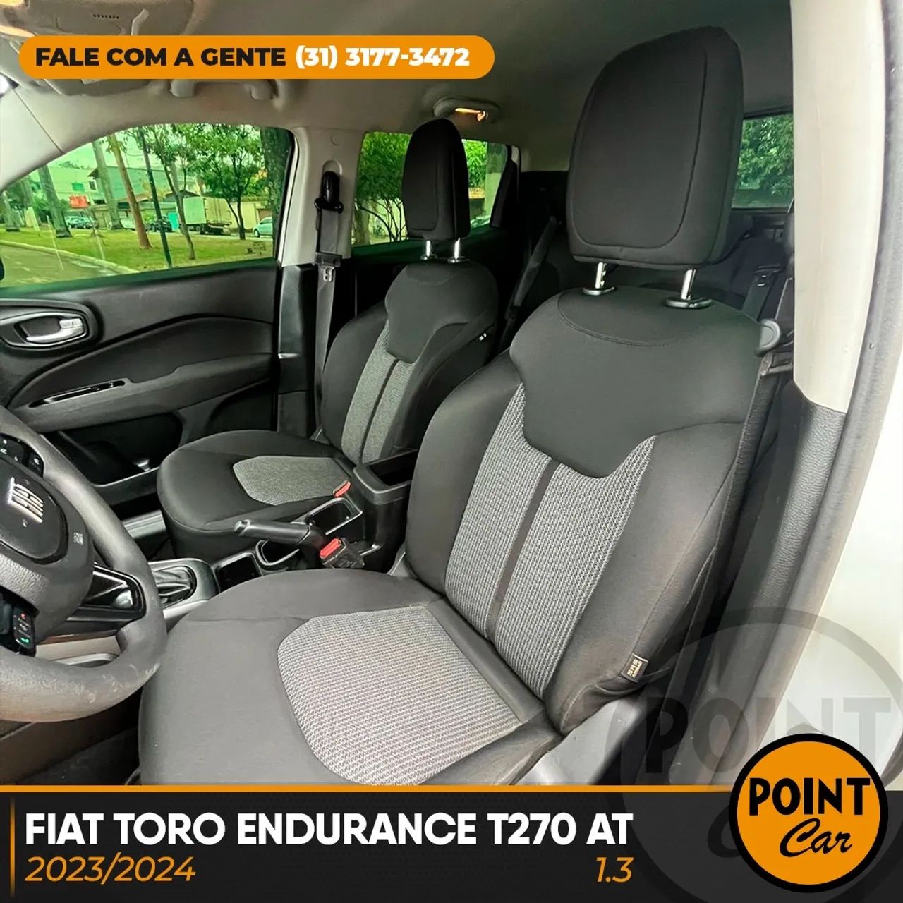 Fiat Toro Endurance 1.3 T270 4X2 Flex AUT 2024 - Foto 7