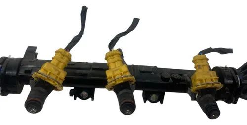 Flauta + Bico Injetor Fiat Argo 1.0 2020 ( Bu0196738c ) - Foto 4