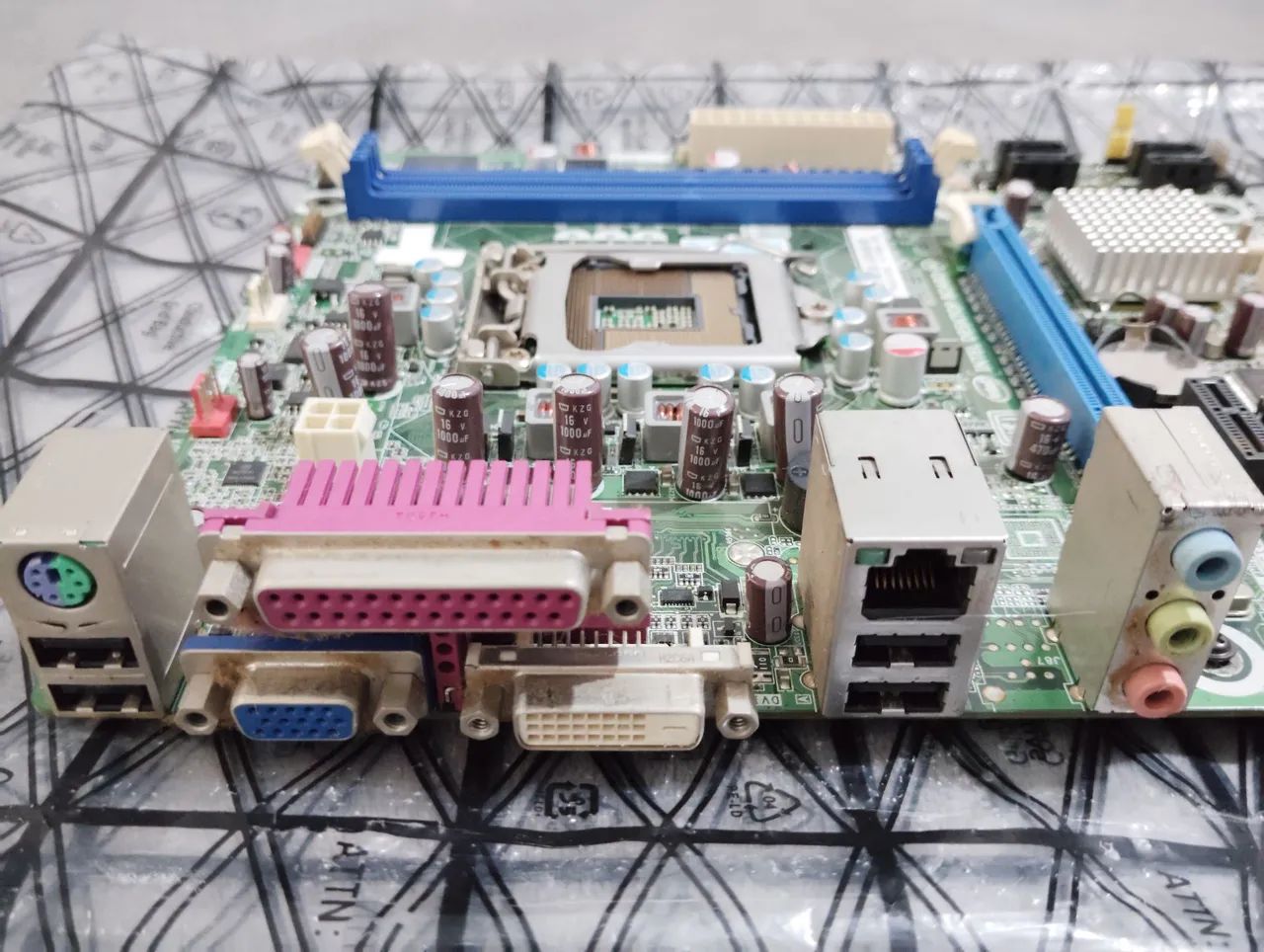 Placa mãe LGA 115 H61 2 E 3 GERAÇÃO INTEL CORE i3 / i5 / i7 - Foto 2