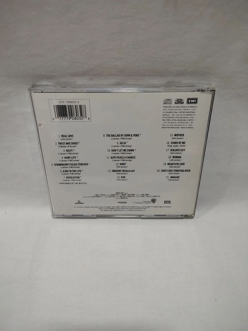 Cd Imagine John Lennon Usado  - Foto 2