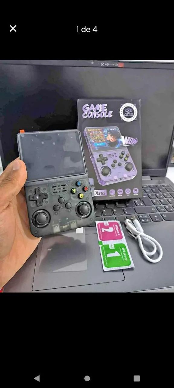 Console Portátil Retro R36S 64GB - Lacrado