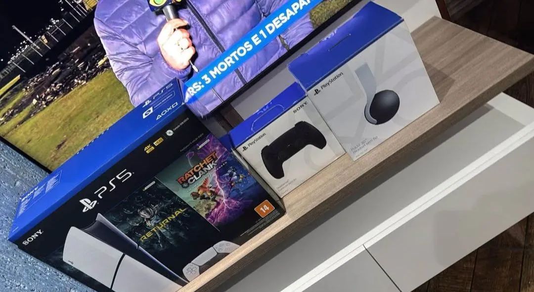 PLAYSTATION 5 SLIM + HEADSET PULSE ELITE! - Foto 3