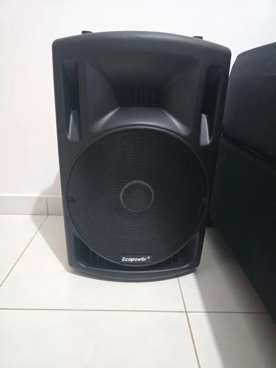 Caixa De Som Bluetooth - 2 Microfone Sem Fio - 15 Polegadas