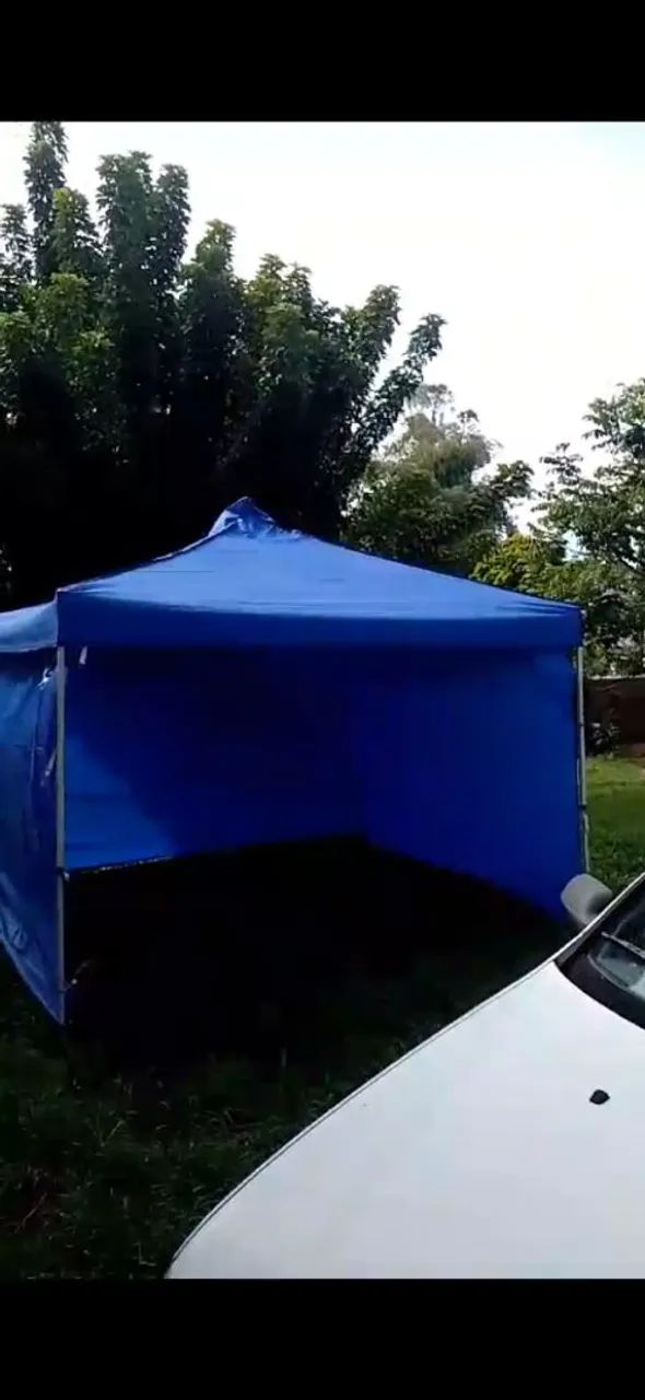  Gazebo tendas 3x3 ferro galvanizado  - Foto 4
