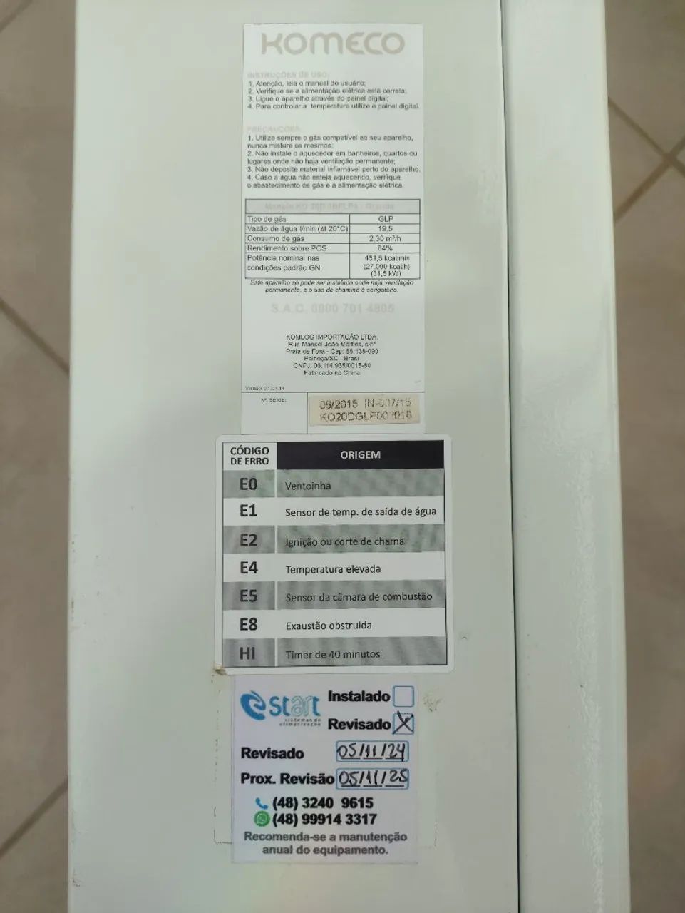 Aquecedor a gás  - Foto 2
