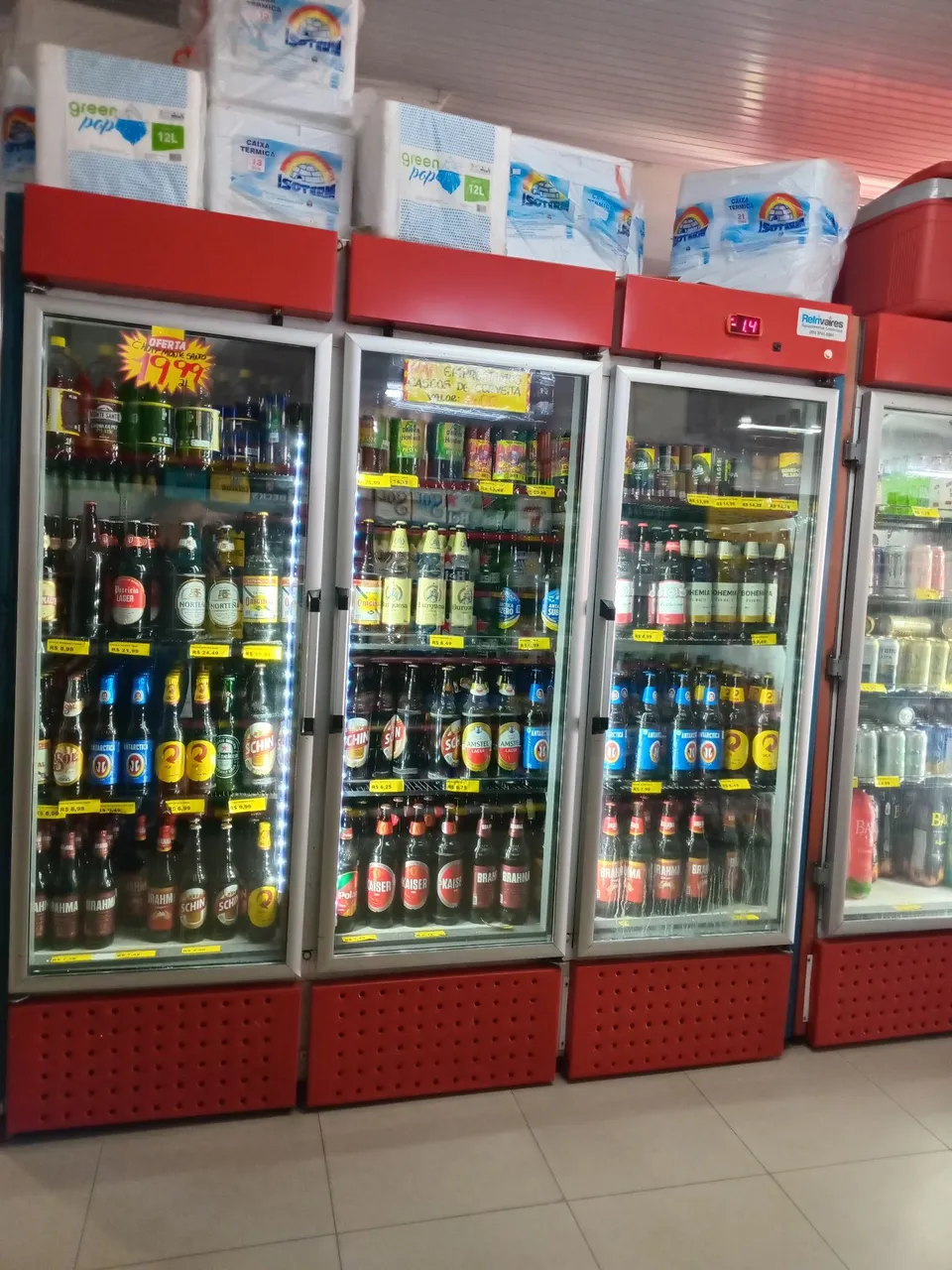 Refrigerador Expositor vertical para Bebidas