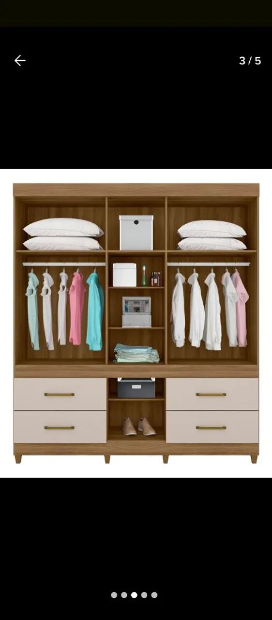 Guarda roupa novo em oferta  - Foto 2