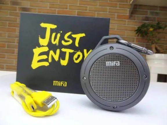  2XCaixa de Som Bluetooth MifaF10 Impermeável - 2 em 1 - Foto 4
