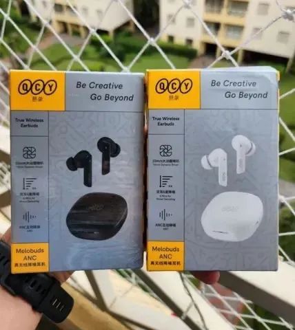 Fone de ouvido Bluetooth QCY HT05 com ANC - Novo e Original 