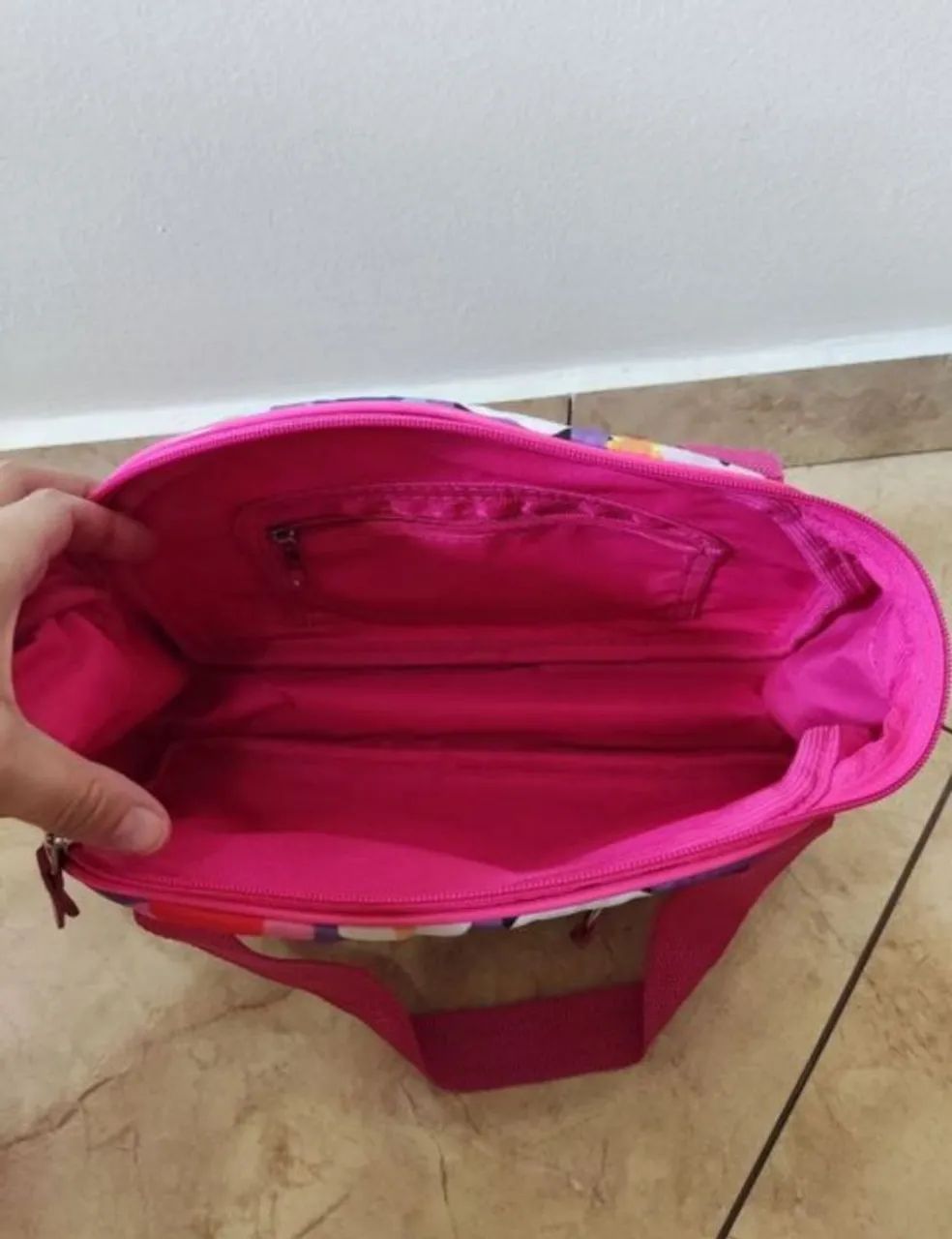 Bolsa / Lancheira Mood com estampa de corujas - Foto 4