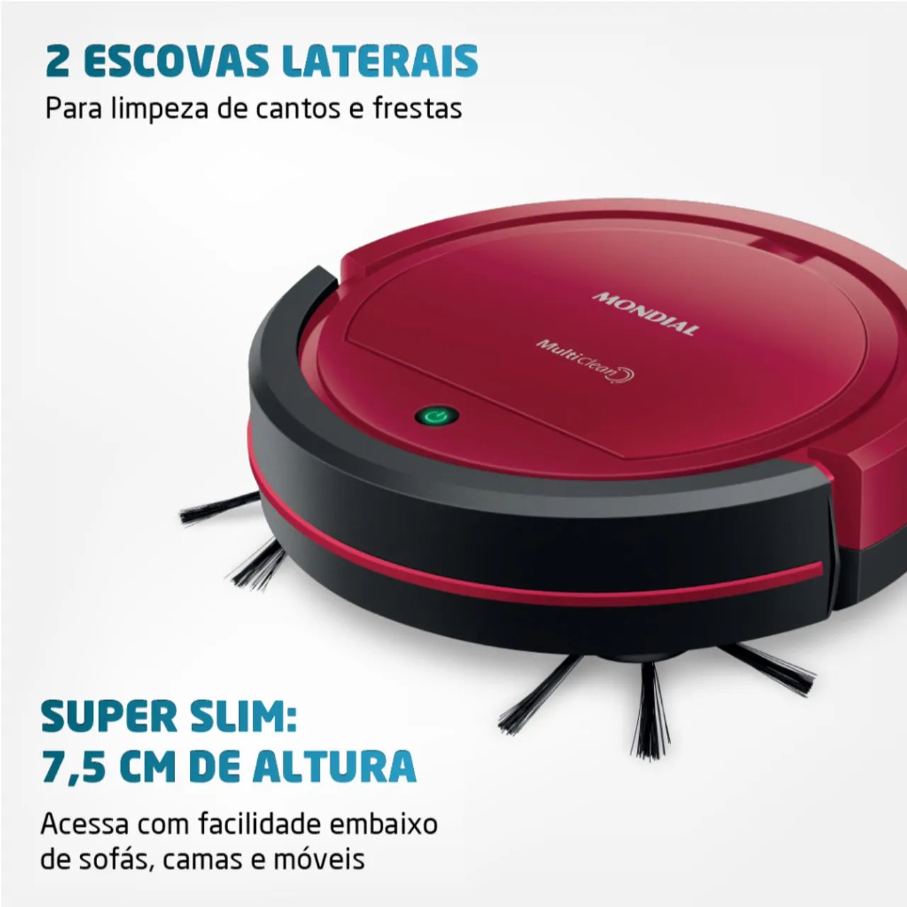 Robô Aspirador Mondial - Novo! - Foto 4