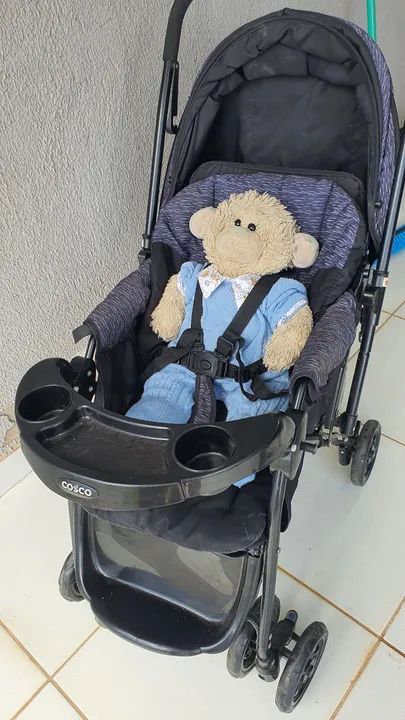 Carrinho de bebê Cosco aceito trocas - Foto 5