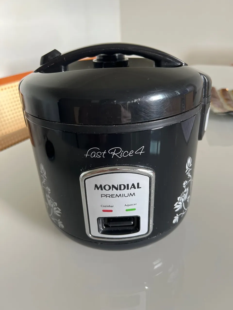 Panela De Arroz Elétrica Mondial Fast Rice 4 Pe-08 Cor Preto 110V