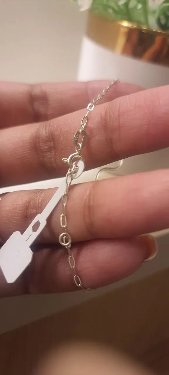 Pulseira de prata 925 feminina - Foto 3