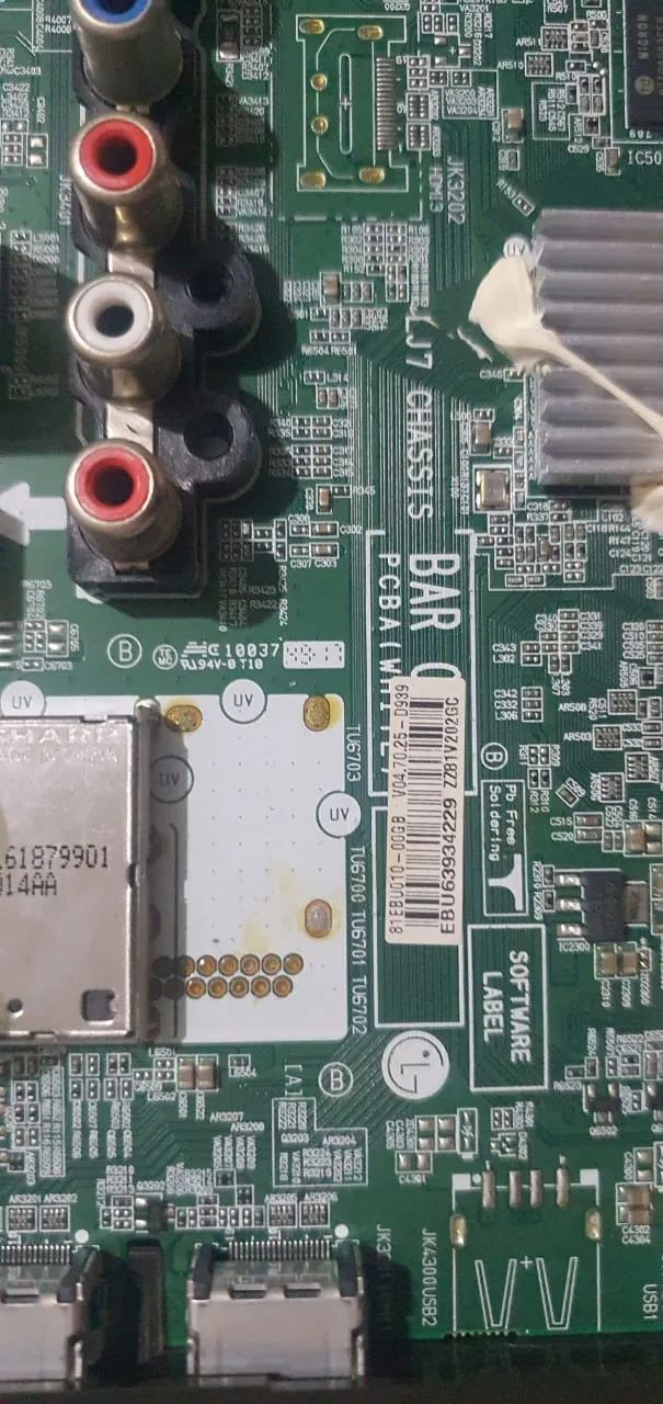 Vendo ou troco Peças Usadas da Tv LG 49LJ5550  - Foto 3