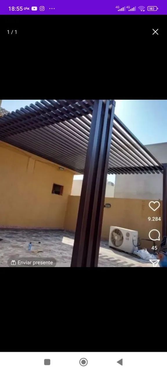  toldo personalizado/ pergolado em metal/tendas - Foto 3
