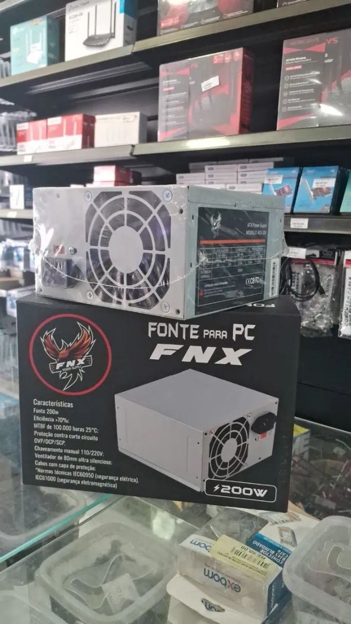 Fonte atx fenix 200w