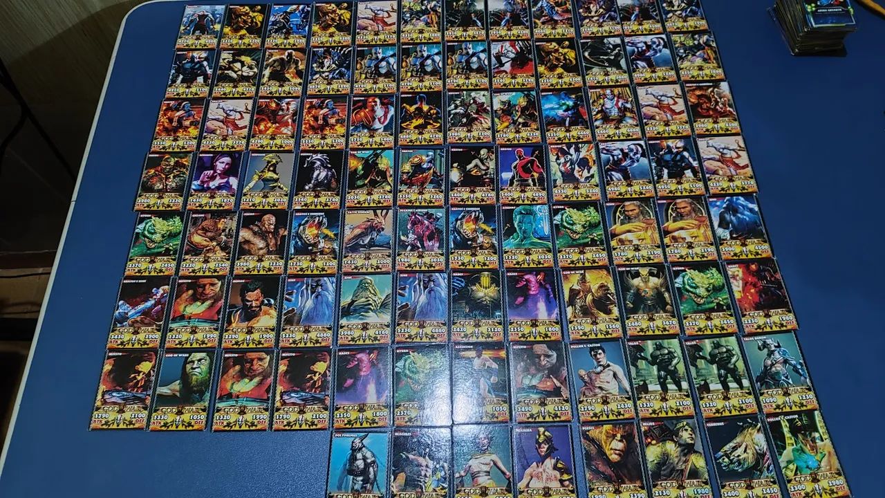 Cartas Dragon Ball Z - Coleção Completa e muito mais cartas RARAS. - Foto 5