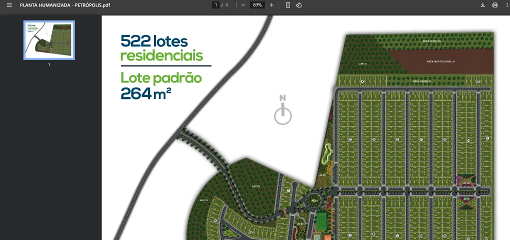 LOTE - PETRÓPOLIS RESIDENCE - TERESINA