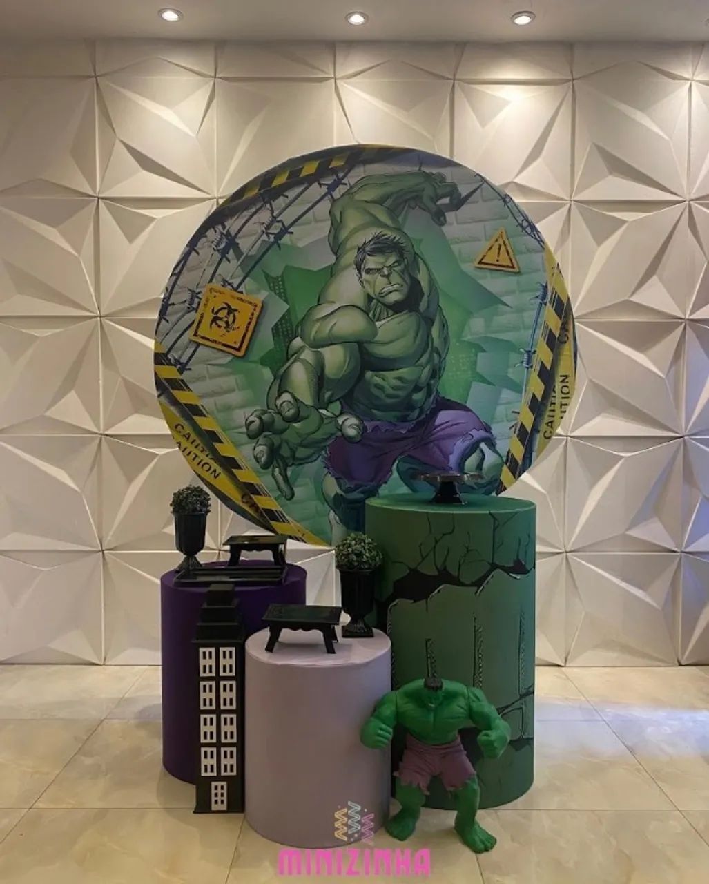 Pegue e Monte Hulk festa