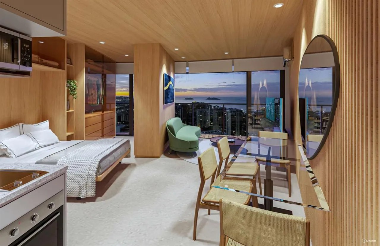 Studios na Barra da Tijuca com 1, 2 e 3 quartos e coberturas duplex