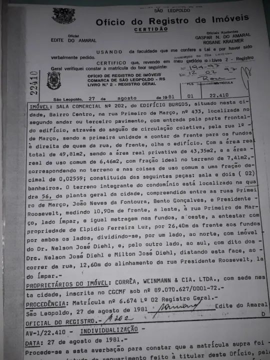 Imóvel para venda tem 44 metros quadrados com 2 salas no Centro - São Leopoldo - RS - Foto 11