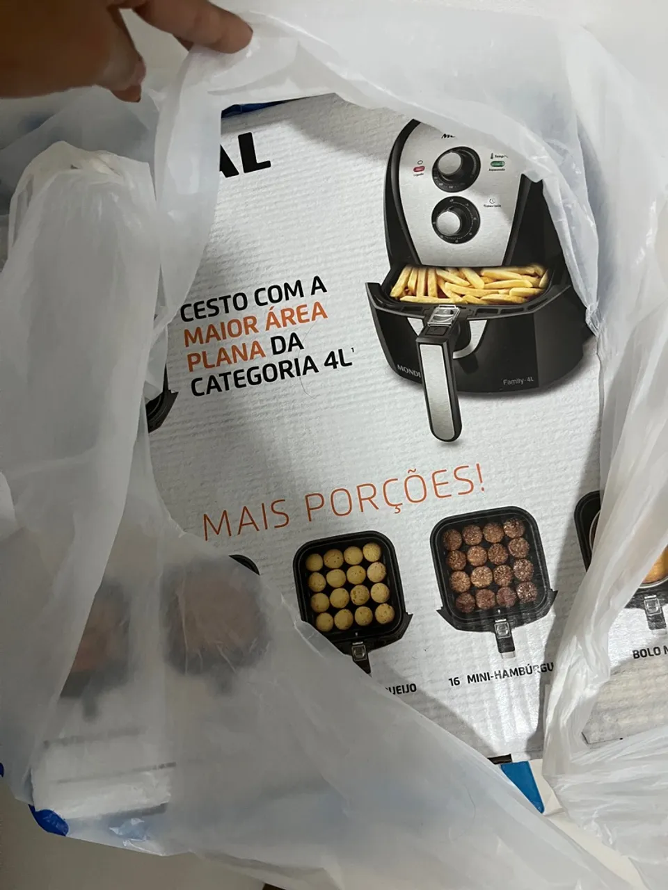 Air fryer 4L 127V lacrada