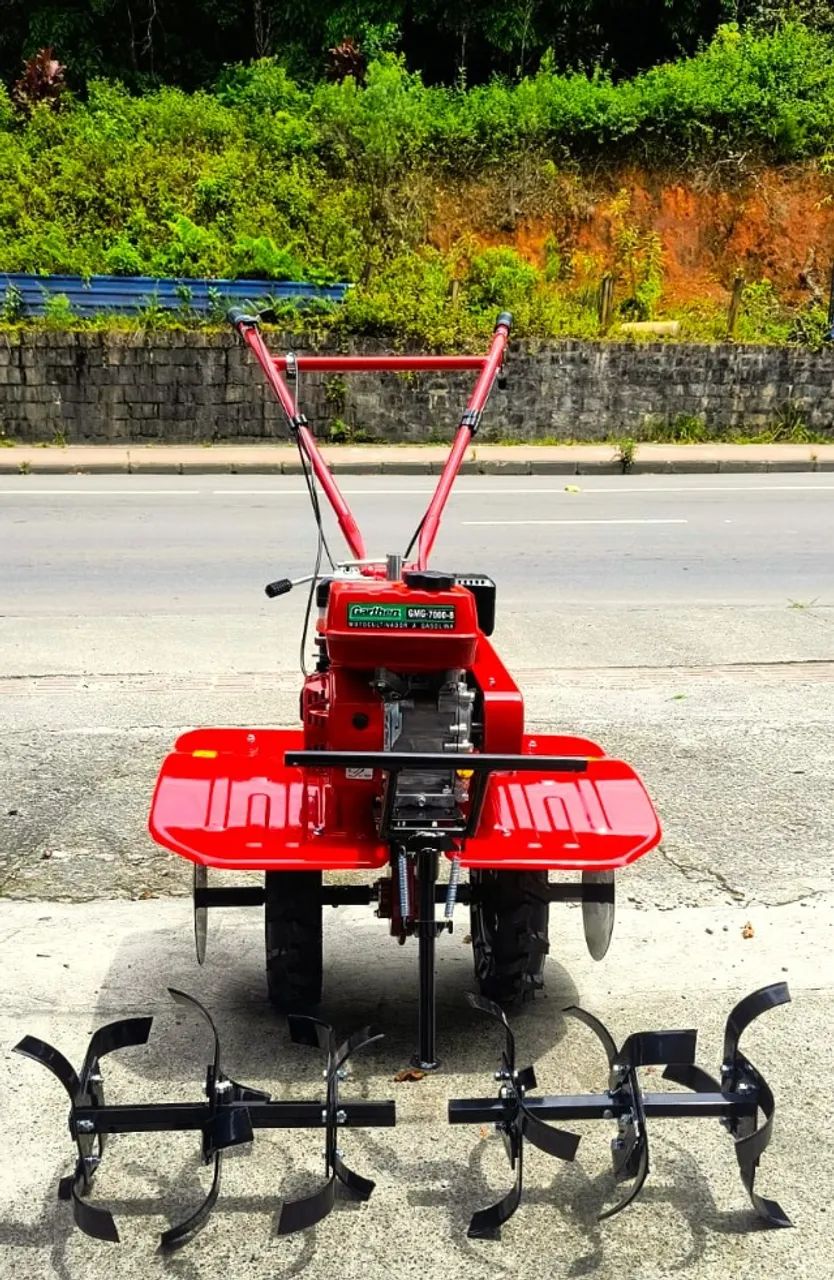 "Tratorito" Motocultivador Garthen 7hp 212cc 4T a Gasolina - Foto 3