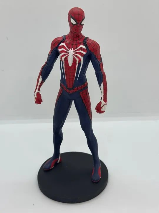 Estátua Homem-Aranha Advanced Suit Resina - Boneco Colecionável Marvel - Foto 4