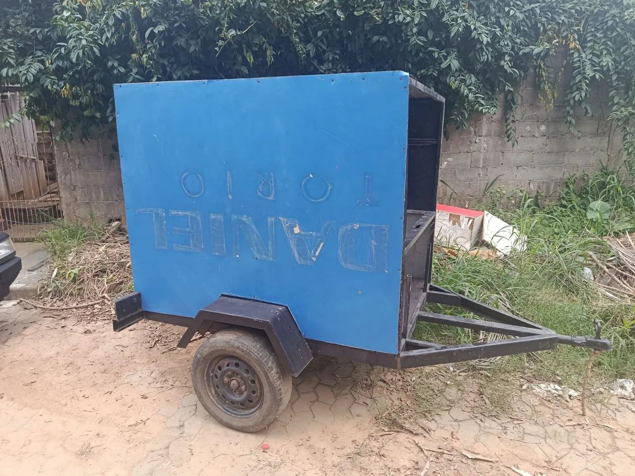 Reboque Baú Azul para Transporte ou lava jato  - Foto 3