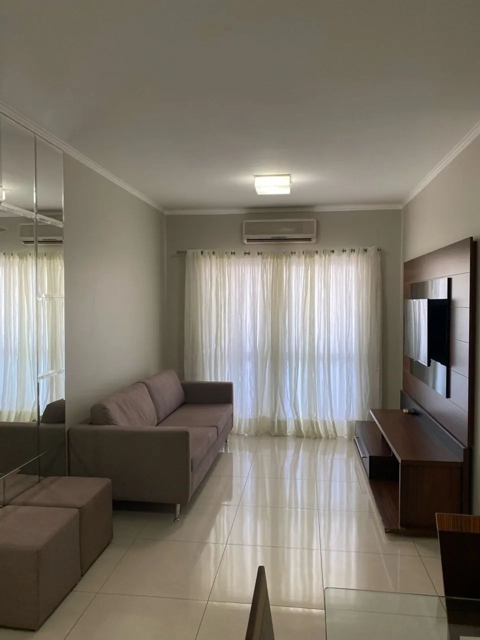 APARTAMENTO SEMI MOBILIADO 100m2 próximo ao centro 