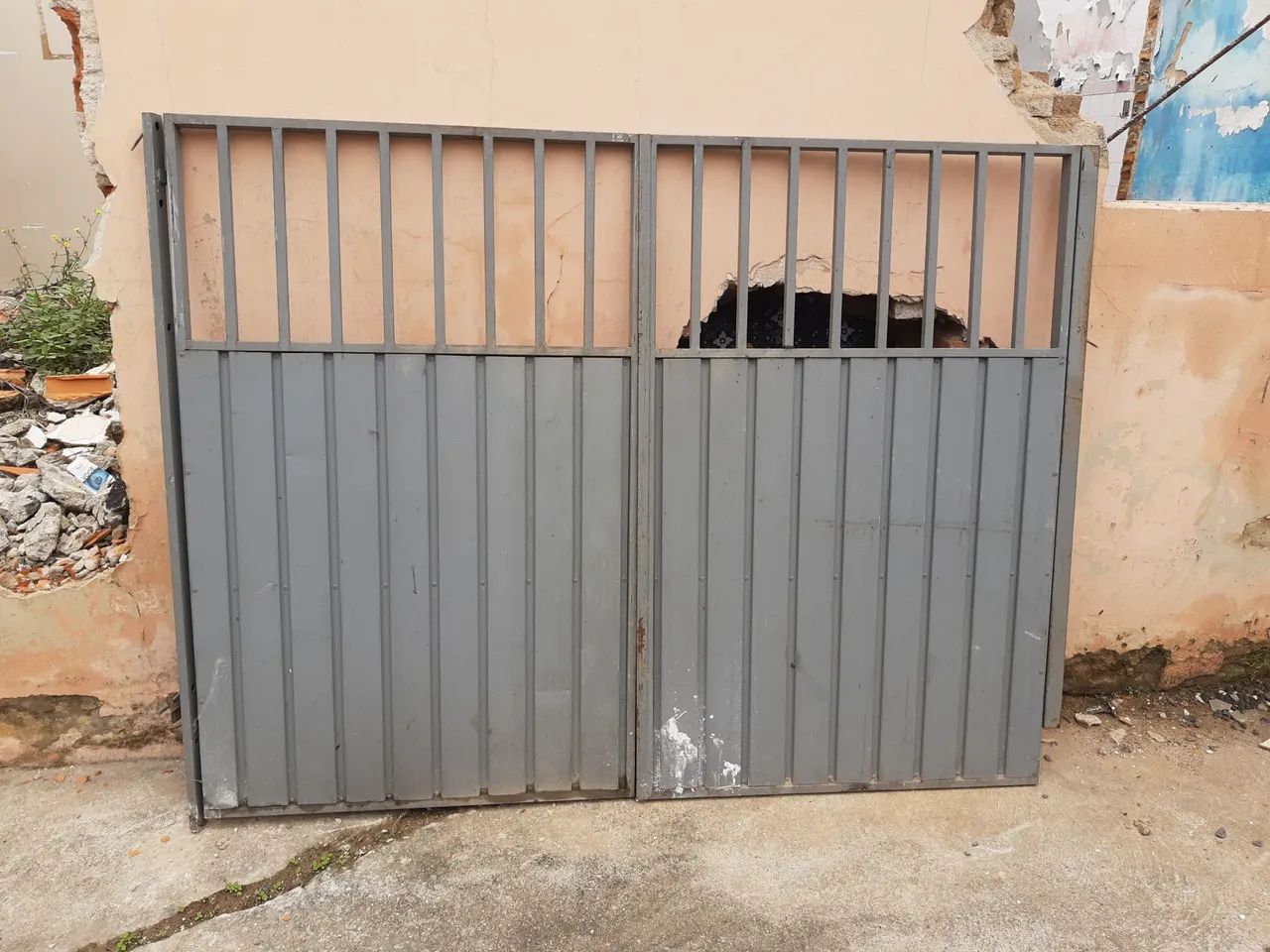 Portão Social 1, 48 altura por 1, 96 largura 