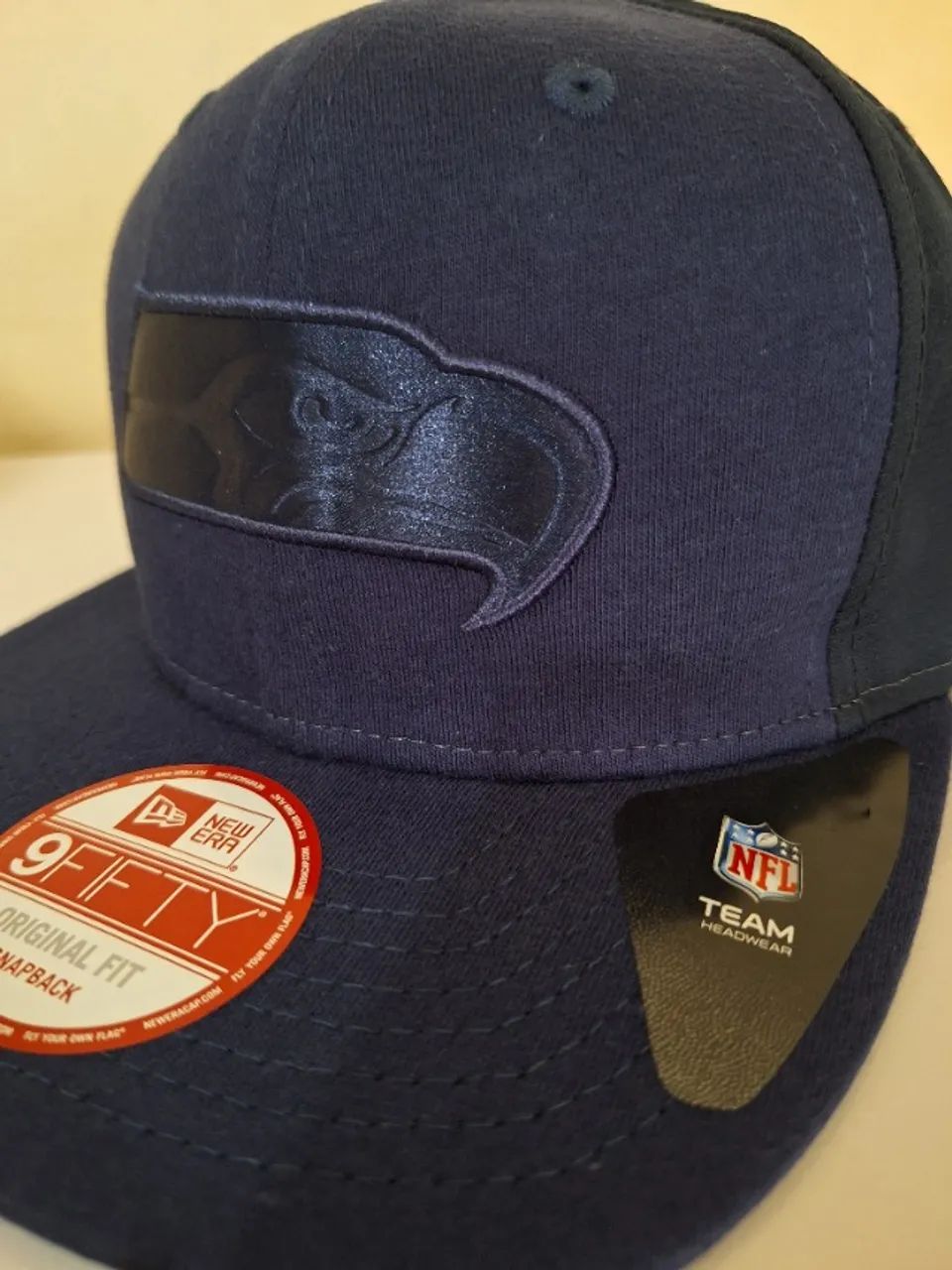 Boné New Era Aba Reta NFL Seattle Seahawks Original - Foto 5