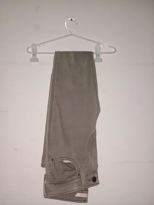 Calça Jeans Verde Militar Skinny - Foto 3