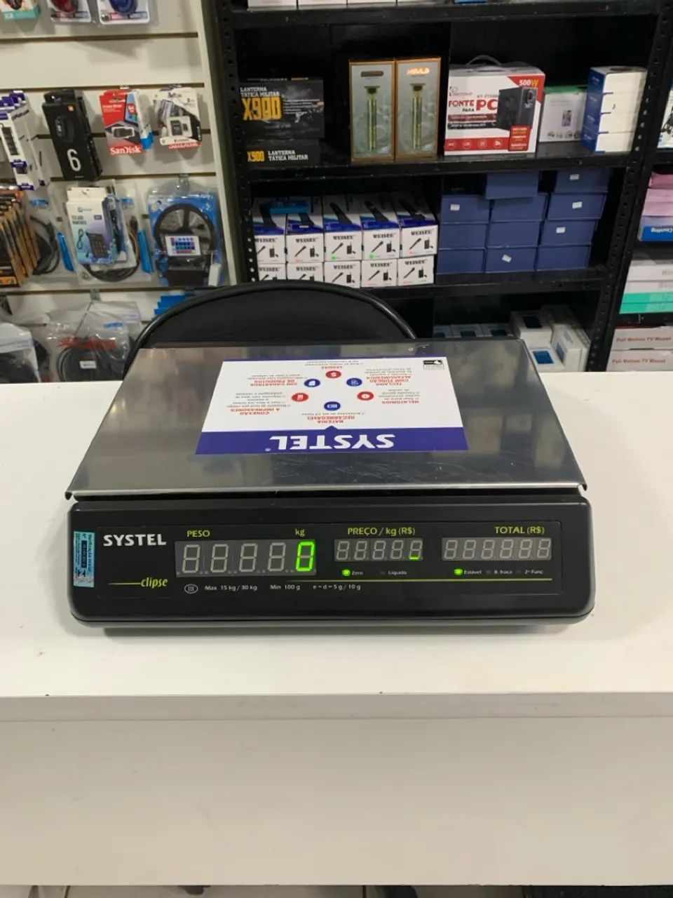 Balança Systel Com selo Lacre do Inmetro 30KG  - Foto 3