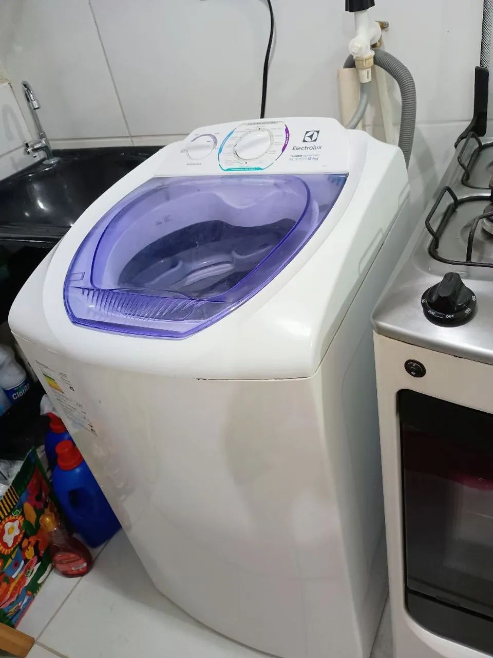 Máquina de lavar e Fogão 