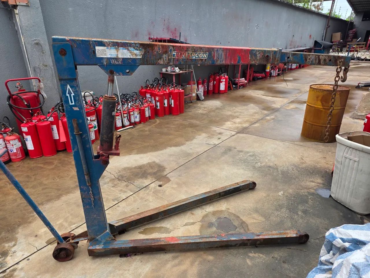 Guincho girafa 1000 kg