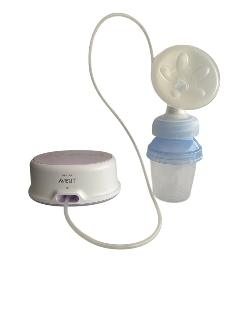 Extrator de Leite Elétrico Philips Avent Pétala + 7 Potinhos Grátis (USADO)