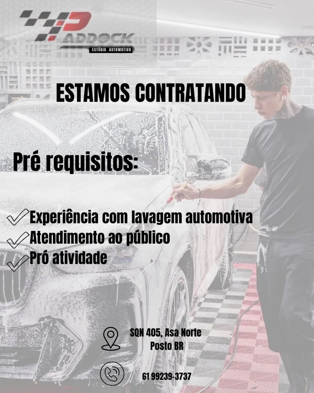 Vaga de emprego!