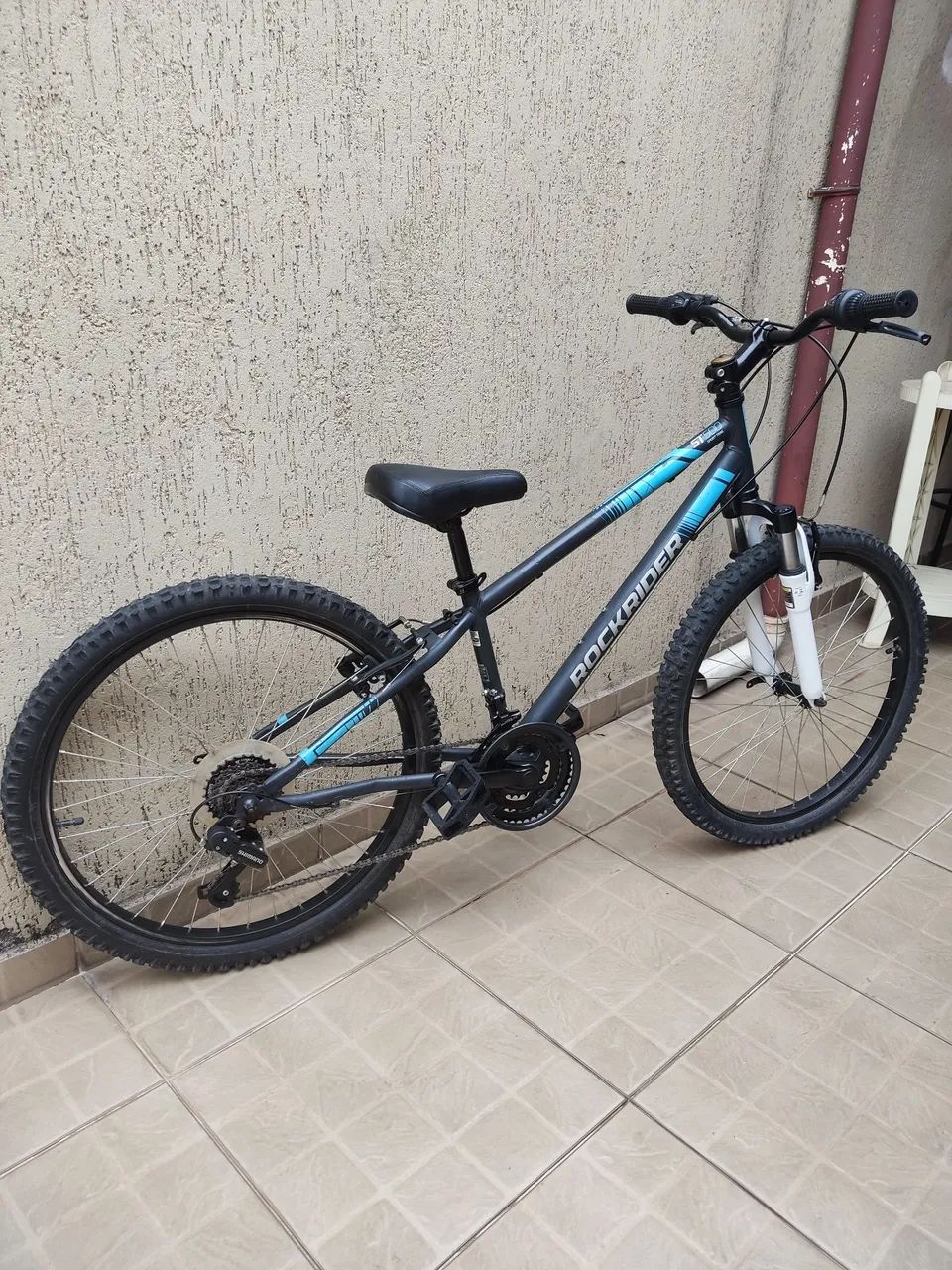 Bicicleta Rockrider ST500 aro 24 - Foto 4