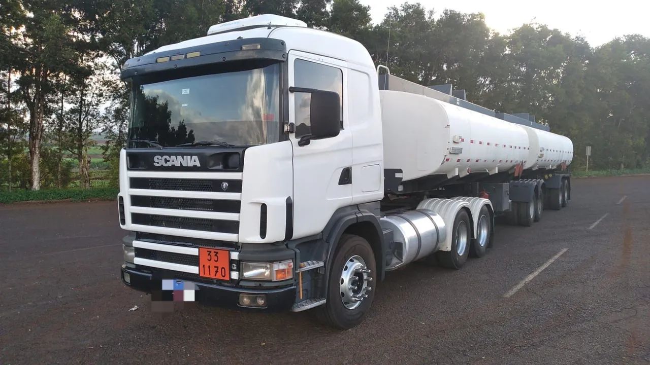 Caminhão Scania Tanque
