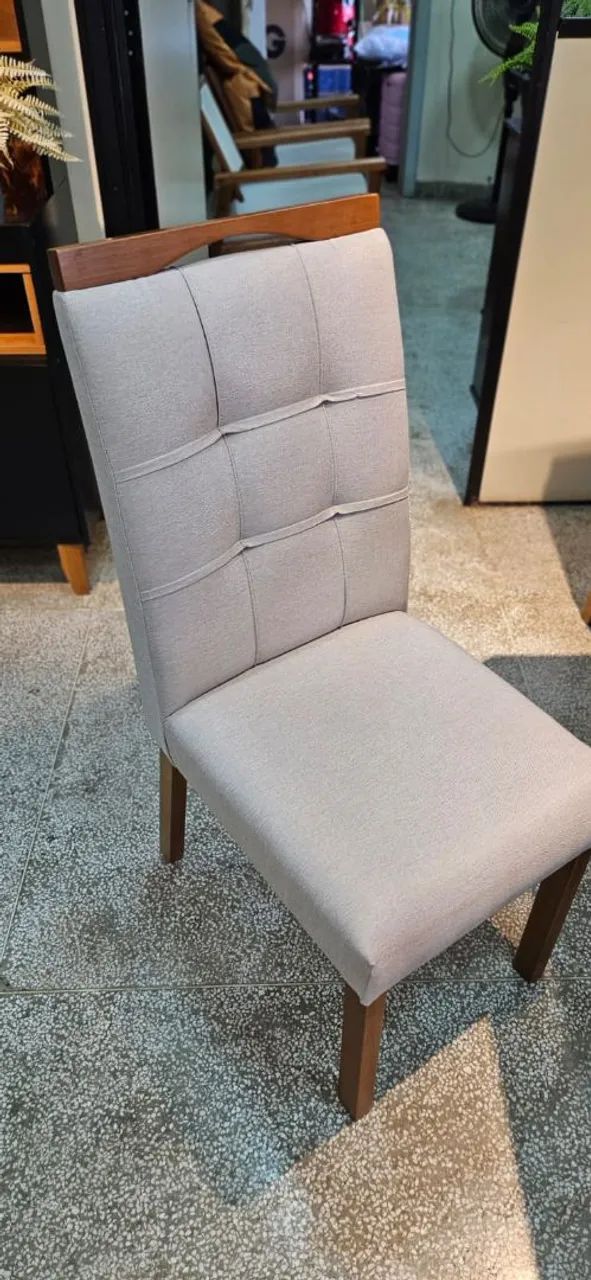 Mesa de Jantar 4 cadeira tampo em vidro - Foto 4