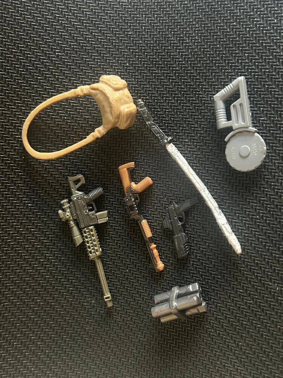 Coleção lote de acessórios Gijoe 25th modernos