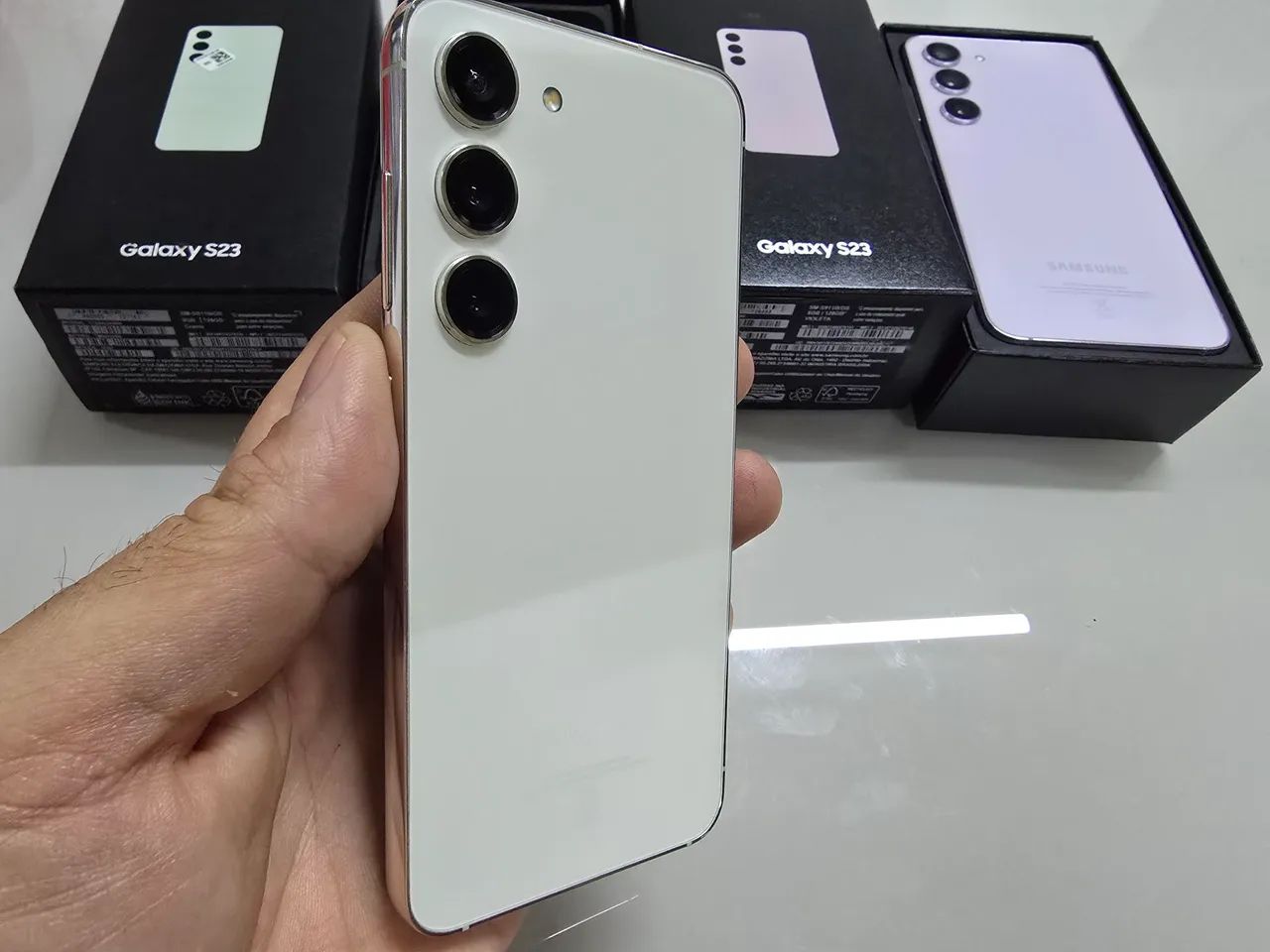 Samsung Galaxy S23 branco 128gb 8 ram - Celulares e Smartphones