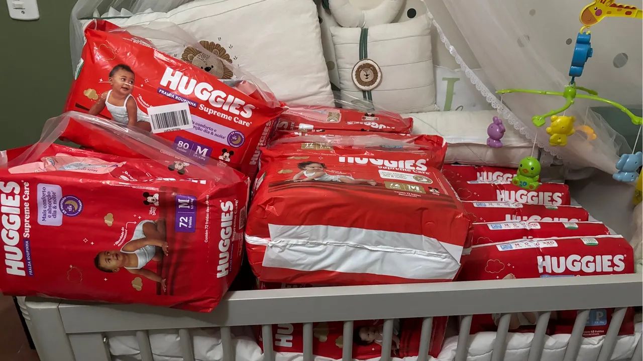 Fraldas Huggies Supreme Care - Pacote com 80 unidades - Foto 3