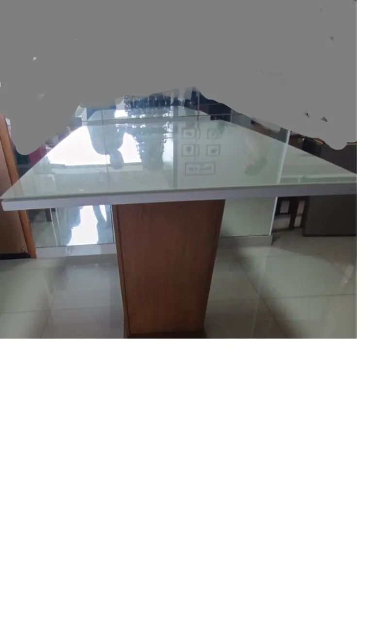 Mesa de Jantar retangular p/ 6 cadeiras