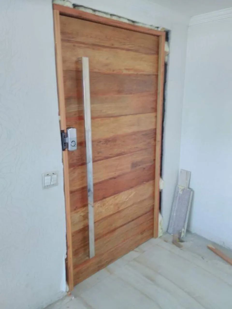Instalação fechadura digital e portas 
