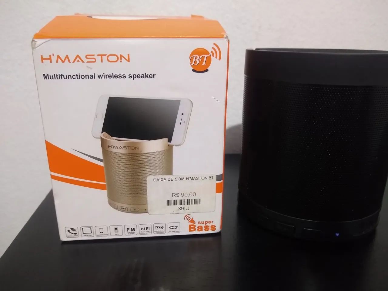 Caixa de som H'MASTON Bluetooth